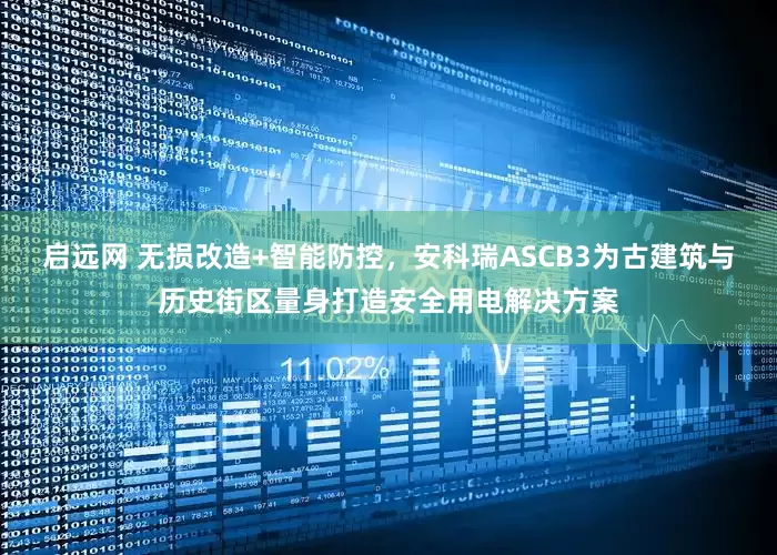 启远网 无损改造+智能防控，安科瑞ASCB3为古建筑与历史街区量身打造安全用电解决方案